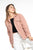 Chaqueta palo de rosa oversized DW202