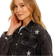 Chaqueta estrellas estampadas DW221 - Denim Wave