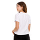 Camiseta blanca apliques DW218 - Denim Wave
