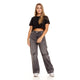 Jean gris ancho DW177